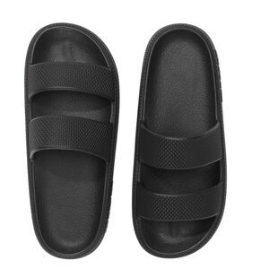 PINK Double Strap Pillow Slides ✨